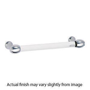 A870-6 PC - Acrylic Royale - 6" Cabinet Pull - Polished Chrome