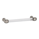 A870-6 SN - Acrylic Royale - 6" Cabinet Pull - Satin Nickel