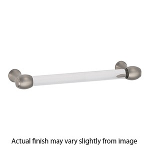 A870-8 SN - Acrylic Royale - 8" Cabinet Pull - Satin Nickel
