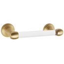 A7362 SB - Acrylic Royale - Swing Tissue Holder - Satin Brass