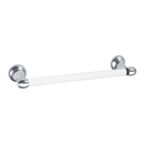 A7320-12 PC - Acrylic Royale - 12" Towel Bar - Polished Chrome