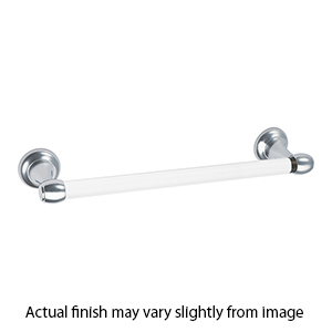 A7320-12 PC - Acrylic Royale - 12" Towel Bar - Polished Chrome