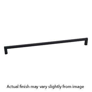 A2904-12 MB - Alta Moda - 12" Cabinet Pull w/ Ribbed Bar - Matte Black
