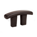 A418 CHBRZ - Arch - 3/4" Cabinet Knob/Pull - Chocolate Bronze