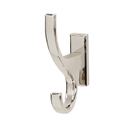 A7599 PN - Arch - Double Robe Hook - Polished Nickel