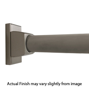 60" Shower Rod - Arch Series - Brushed/ Satin Nickel