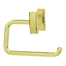 A7566 PB/NL - Arch - Euro Tissue Holder - Unlacquered Brass