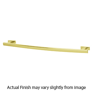 A7520-24 PB/NL - Arch - 24" Towel Bar - Unlacquered Brass