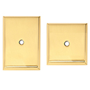 Alno Backplates - Polished Brass