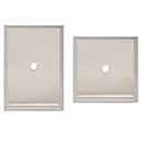 Alno Backplates - Satin Nickel