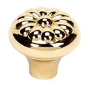 A1451 PB - Bella - 1.25" Cabinet Knob - Polished Brass