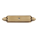 A1454 PA - Bella - Backplate for Knob - Polished Antique
