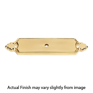 A1454 PB/NL - Bella - Backplate for Knob - Unlacquered Brass
