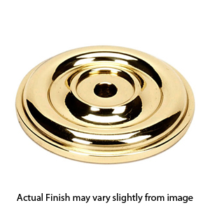 A1453 PB/NL - Bella - Rosette for Knob A1452 - Unlacquered Brass