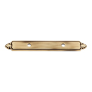 A1457-3 PA - Bella - Backplate for 3" Pull - Polished Antique