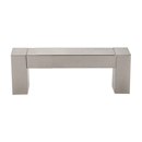 A420-3 SN - Block - 3" Cabinet Pull - Satin Nickel