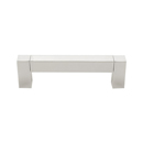 A420-35 PN - Block - 3.5" Cabinet Pull - Polished Nickel