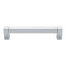 A420-6 PC - Block - 6" Cabinet Pull - Polished Chrome