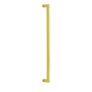 D420-18 PB/NL - Block - 18" Appliance Pull - Unlacquered Brass