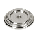 A616-38 - Charlie's - 1.5" Knob Backplate - Polished Nickel