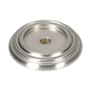 A616-38 - Charlie's - 1.5" Knob Backplate - Satin Nickel