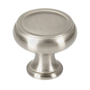 A626-14 - Charlie's - 1.25" Round Knob - Satin Nickel