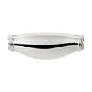 A626-3 - Charlie's - 3" Cup Pull - Polished Nickel