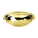 A1570-3 PB - Classic Traditional - 3" Cup Pull - Polished Brass