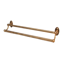 A8025-24 AEM - Classic Traditional - 24" Double Towel Bar - Antique English Matte