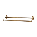 A8025-24 AE - Classic Traditional - 24" Double Towel Bar - Antique English