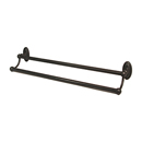 A8025-24 BRZ - Classic Traditional - 24" Double Towel Bar - Bronze