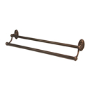 A8025-24 CHBRZ - Classic Traditional - 24" Double Towel Bar - Chocolate Bronze