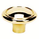 A1560 PB - Classic Traditional - Oval Knob - Polished Brass