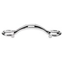 A1566-3 PC - Classic Traditional - 3" Cabinet Pull - Polished Chrome