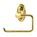 A8066 PB - Classic Traditional - Euro Tissue Holder - Polished Brass