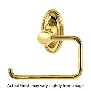 A8066 PB/NL - Classic Traditional - Euro Tissue Holder - Unlacquered Brass