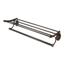 A8026-24 CHBRZ - Classic Traditional - 24" Towel Rack - Chocolate Bronze