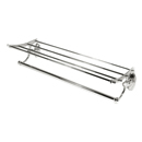 A8026-24 PN - Classic Traditional - 24" Towel Rack - Polished Nickel