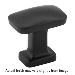 A252-38 - Cloud - 1.5" Cabinet Knob - Matte Black