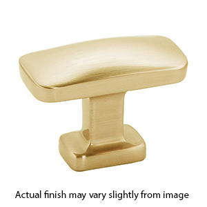 A252-1 - Cloud - 1" Cabinet Knob - Satin Brass