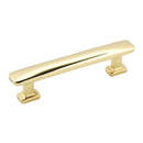 A252-3 - Cloud - 3" Cabinet Pull - Unlacquered Brass