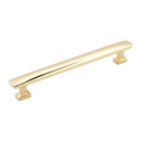 A252-4 - Cloud - 4" Cabinet Pull - Polished Brass