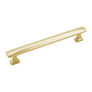 A252-4 - Cloud - 4" Cabinet Pull - Satin Brass