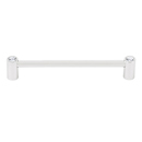 CD715-8 PN - Contemporary Crystal I - 8" Appliance Pull - Polished Nickel
