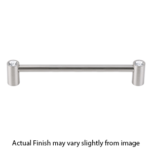 CD715-18 SN - Contemporary Crystal I - 18" Appliance Pull - Satin Nickel