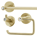 Crystal Contemporary I - Satin Brass