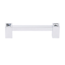 C718-35 PC - Contemporary Crystal II - 3.5" Cabinet Pull - Polished Chrome