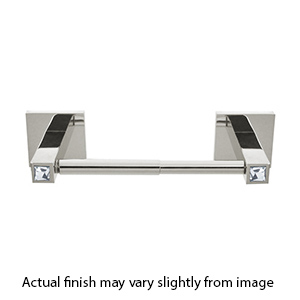C8460 PN - Crystal Contemporary II - Tissue Holder - Polished Nickel