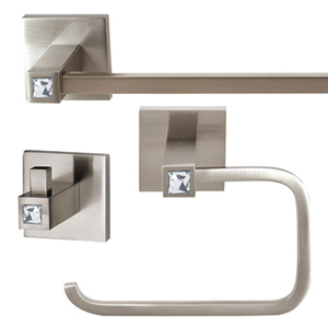 Crystal Contemporary II - Satin Nickel