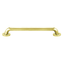 A8324 PB/NL - Contemporary I - 12" Grab Bar - Unlacquered Brass